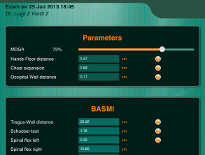 Web system for rheumatoid arthritis clinics