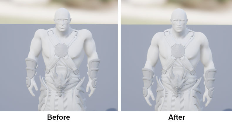 Retargeting defects caused by different morphologies