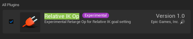 Relative IK Op plugin for spacially aware retargeting